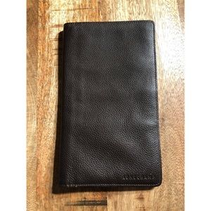 Longchamp Leather Travel Wallet